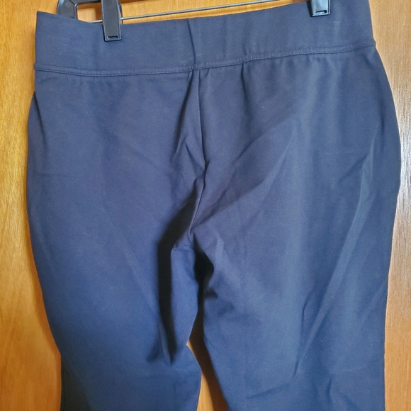 Lands End Starfish slim leg black women's pants size small - Picture 3 of 6